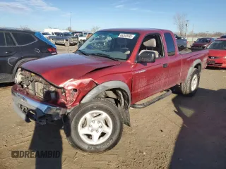 2002 Toyota Tacoma z VIN 5TEWN72N12Z892534, wystawiony jako Copart lot #46303935 z przebiegiem 174 590 mil mil oraz Szkoda całkowita • Salvage title. Historia ofert i sprzedaży dostępna na DreamBid. Obrazek 1.