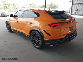 2023 Lamborghini Urus Performante with VIN ZPBUC3ZL6PLA25073, listed as a IAAI auction lot 41450564 with 13,945 mi miles. Bid and sale history available at carsss.com. Image 3.