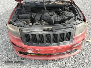 2012 Jeep Grand Cherokee SRT8 with VIN 1C4RJFDJ7CC217641, listed as a Copart auction lot 44060105 with 108,858 mi miles and Salvage Title. Bid and sale history available at carsss.com. Image 13.