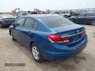 2014 Honda Civic Sedan LX with VIN 2HGFB2F54EH514327, listed as a IAAI auction lot 41781065 with 181,055 mi miles. Bid and sale history available at carsss.com. Image 3.