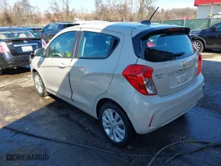 2017 Chevrolet Spark LT with VIN KL8CD6SA2HC731736, listed as a IAAI auction lot 41619190 with 55,248 mi miles. Bid and sale history available at carsss.com. Image 3.