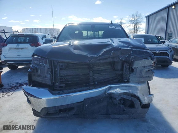 2019 Chevrolet Silverado 1500 LT with VIN 1GCRYDED6KZ242616, listed as a Copart auction lot 46619455 with 87,677 mi miles and Salvage Title. Bid and sale history available at carsss.com. Image 5.