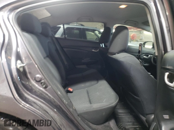 2015 Honda Civic Sedan SE with VIN 19XFB2F78FE246430, listed as a Copart auction lot 51172135 with 69,857 mi miles and Salvage Title. Bid and sale history available at carsss.com. Image 10.
