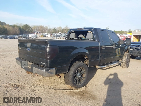 2014 Ford F-150 XL with VIN 1FTFW1EF2EFC09479, listed as a IAAI auction lot 41892632 with 256,657 mi miles. Bid and sale history available at carsss.com. Image 4.
