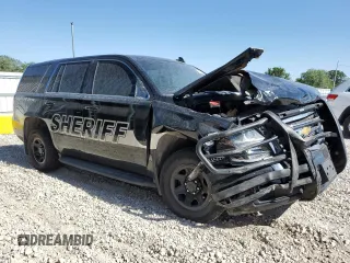 2020 Chevrolet Tahoe Commercial z VIN 1GNSKDEC1LR195465, wystawiony jako Copart lot #55155345 z przebiegiem 124 093 mil mil oraz Szkoda całkowita • Salvage title. Historia ofert i sprzedaży dostępna na DreamBid. Obrazek 4.