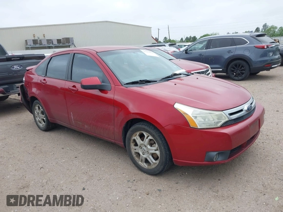 2009 Ford Focus SES with VIN 1FAHP36N59W244231, listed as a IAAI auction lot 41967664 with 141,937 mi miles. Bid and sale history available at carsss.com. Image 1.