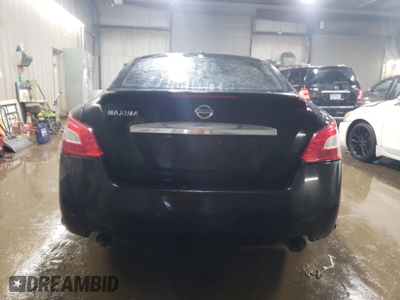 2009 Nissan Maxima SV with VIN 1N4AA51E79C854199, listed as a Copart auction lot 46933025 with 165,102 mi miles and Salvage Title. Bid and sale history available at DreamBid. Image 6.