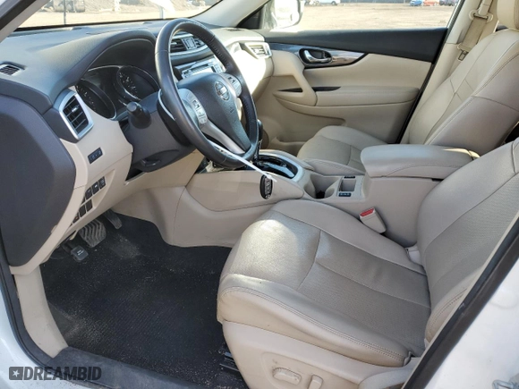 2016 Nissan Rogue SL with VIN 5N1AT2MT3GC758754, listed as a Copart auction lot 48471205 with 126,382 mi miles and Salvage Title. Bid and sale history available at carsss.com. Image 7.