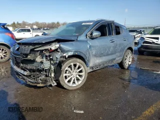 2024 Buick Encore GX Avenir with VIN KL4AMGSLXRB143168, listed as a Copart auction lot 89307285 with 15,597 mi miles and Salvage title. Bid and sale history available at DreamBid. Image 1.