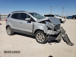 2019 Ford EcoSport SE z VIN MAJ3S2GE8KC303068, wystawiony jako Copart lot #47248645 z przebiegiem 94 481 mil mil oraz Szkody całkowita. Historia ofert i sprzedaży dostępna na DreamBid. Obrazek 4.