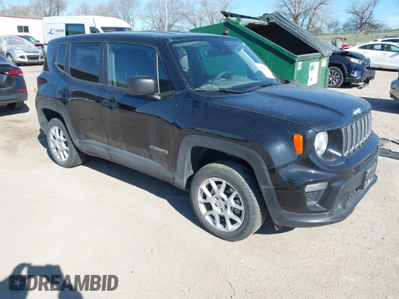 2023 Jeep Renegade Upland z VIN ZACNJDB17PPP16251, wystawiony jako IAAI lot #41995530 z przebiegiem 36 721 mil mil oraz . Historia ofert i sprzedaży dostępna na DreamBid. Obrazek 1.