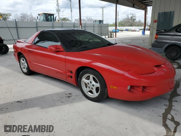 2002 Pontiac Firebird Firebird z VIN 2G2FS22KX22112180, wystawiony jako Copart lot #48508295 z przebiegiem Nie podano mil oraz Czysty tytuł • Clean title. Historia ofert i sprzedaży dostępna na DreamBid. Obrazek 4.