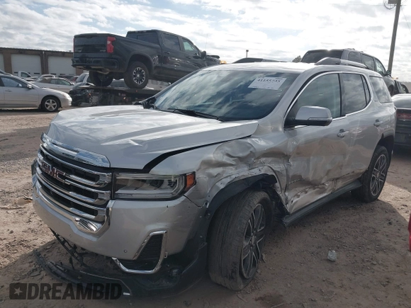 2020 GMC Acadia SLT with VIN 1GKKNULS7LZ195744, listed as a IAAI auction lot 41155735 with 67,283 mi miles and . Bid and sale history available at DreamBid. Image 17.