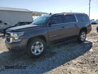 2015 Chevrolet Suburban LT with VIN 1GNSCJKC5FR568642, listed as a Copart auction lot 48321945 with 199,537 mi miles and Salvage Title. Bid and sale history available at carsss.com. Image 1.