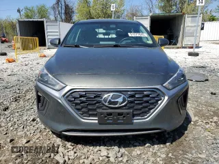 2020 Hyundai Ioniq Blue with VIN KMHC65LC2LU227309, listed as a Copart auction lot 51577645 with 143,542 mi miles and Salvage title. Bid and sale history available at DreamBid. Image 5.