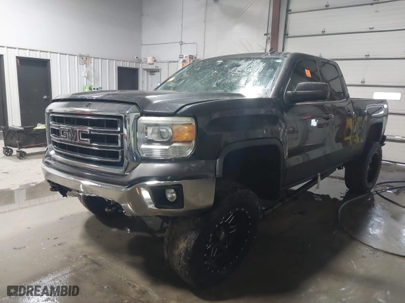2014 GMC Sierra 1500 SLE with VIN 1GTV2UEC8EZ221729, listed as a IAAI auction lot 41551383 with 158,675 mi miles. Bid and sale history available at carsss.com. Image 18.