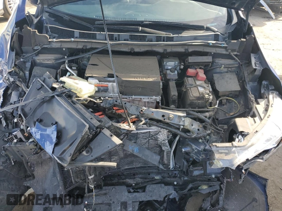 2018 Nissan LEAF SL with VIN 1N4AZ1CP5JC315777, listed as a Copart auction lot 89025735 with 26,836 mi miles and Salvage Title. Bid and sale history available at DreamBid. Image 11.
