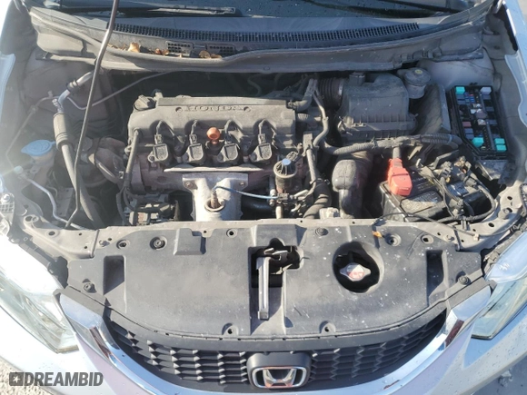 2015 Honda Civic Sedan LX with VIN 2HGFB2F56FH546522, listed as a Copart auction lot 52400725 with 190,765 mi miles and Clean Title. Bid and sale history available at carsss.com. Image 11.
