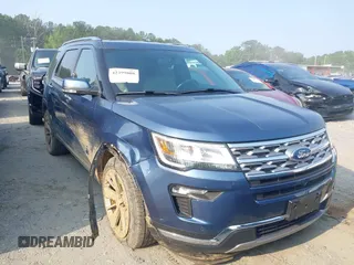 2018 Ford Explorer Limited z VIN 1FM5K7F86JGB74522, wystawiony jako IAAI lot #42399808 z przebiegiem 49 004 mil mil oraz . Historia ofert i sprzedaży dostępna na DreamBid. Obrazek 1.