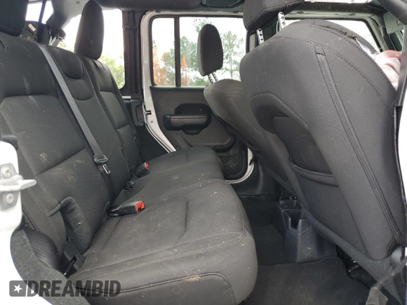 2023 Jeep Wrangler Willys with VIN 1C4HJXDN6PW529670, listed as a Copart auction lot 59550535 with 48,670 mi miles and Salvage title. Bid and sale history available at DreamBid. Image 11.