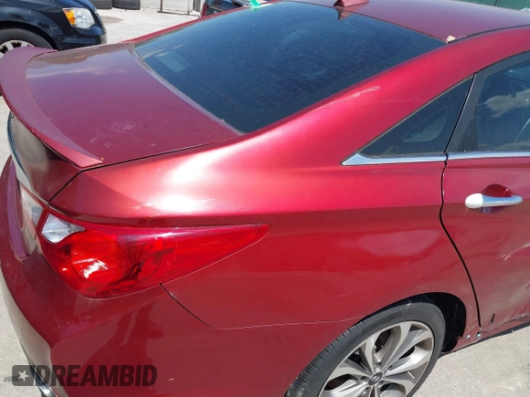 2014 Hyundai Sonata SE with VIN 5NPEC4AC6EH812605, listed as a IAAI auction lot 42149050 with 122,867 mi miles and . Bid and sale history available at DreamBid. Image 14.
