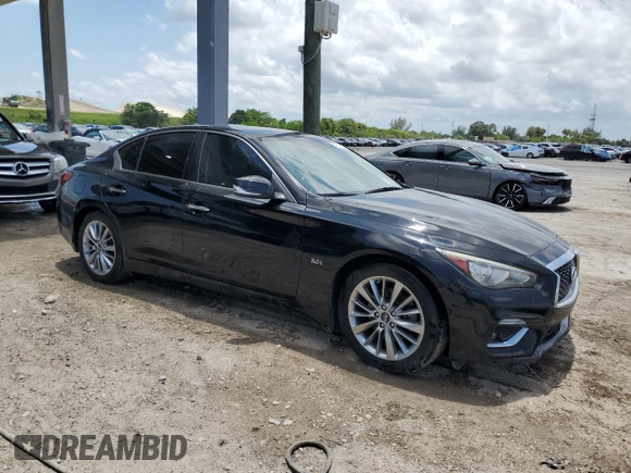 2018 Infiniti Q50 Luxe с VIN JN1EV7AP4JM350109, выставлен на аукционе Copart как лот 57971775 с пробегом 111 353 миль миль и Чистый • Clean title. История ставок и продаж доступна на DreamBid. Изображение 4.