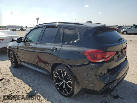 2020 BMW X3 M Competition with VIN 5YMTS0C00L9B27179, listed as a Copart auction lot 66031813 with 51,814 mi miles. Bid and sale history available at carsss.com. Image 2.
