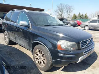 2013 Volvo XC90 Premier Plus with VIN YV4952CZ9D1668990, listed as a IAAI auction lot 41757093 with 120,792 mi miles. Bid and sale history available at carsss.com. Image 1.
