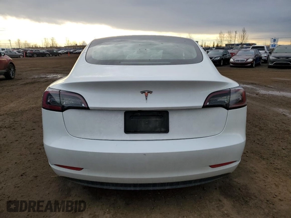 2023 Tesla Model 3 with VIN 5YJ3E1EA5PF484801, listed as a Copart auction lot 79766274 with 83,541 mi miles and Clean Title. Bid and sale history available at DreamBid. Image 6.