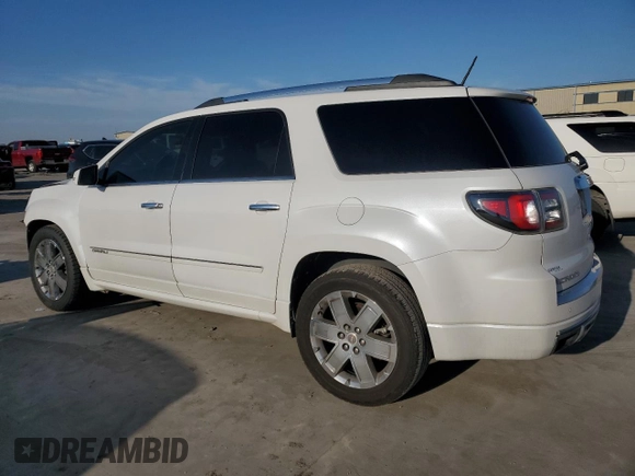 2016 GMC Acadia Denali with VIN 1GKKRTKD2GJ211242, listed as a Copart auction lot 45230915 with 108,290 mi miles and Salvage Title. Bid and sale history available at carsss.com. Image 2.