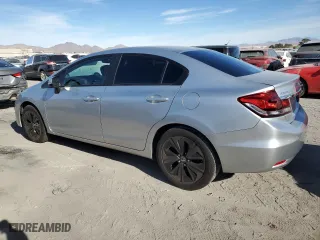2013 Honda Civic Sdn LX with VIN 2HGFB2F57DH603503, listed as a Copart auction lot 41524485 with 100,188 mi miles and Salvage Title. Bid and sale history available at carsss.com. Image 2.