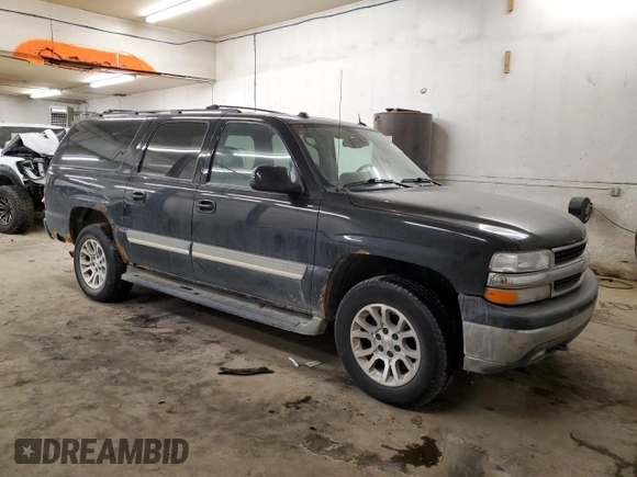 2005 Chevrolet Suburban LS with VIN 3GNFK16Z65G286026, listed as a Copart auction lot 84956424 with 215,759 mi miles and Clean Title. Bid and sale history available at carsss.com. Image 4.