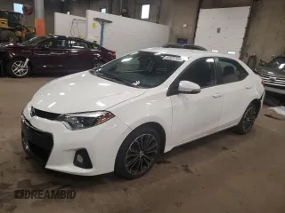 2014 Toyota Corolla L with VIN 5YFBURHE2EP131803, listed as a Copart auction lot 60826185 with 151,598 mi miles and Salvage title. Bid and sale history available at DreamBid. Image 1.
