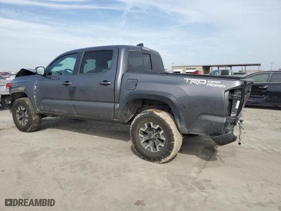 2021 Toyota Tacoma 2WD SR5 with VIN 5TFAZ5CNXMX097509, listed as a Copart auction lot 45132385 with 81,598 mi miles and Salvage Title. Bid and sale history available at carsss.com. Image 2.