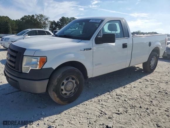 2012 Ford F-150 XL with VIN 1FTNF1CT5CKD64925, listed as a Copart auction lot 74139544 with 294,233 mi miles and Salvage Title. Bid and sale history available at carsss.com. Image 1.