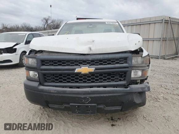 2015 Chevrolet Silverado 1500 Work Truck with VIN 1GCNCPEH7FZ353229, listed as a Copart auction lot 82878634 with 176,482 mi miles and Salvage Title. Bid and sale history available at DreamBid. Image 5.