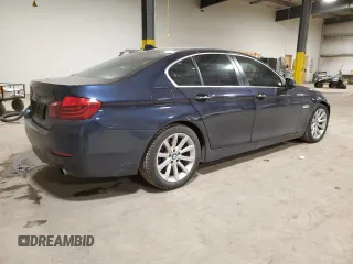 2015 BMW 5 Series 535i xDrive with VIN WBA5B3C57FD544311, listed as a Copart auction lot 88307785 with 166,662 mi miles and Salvage Title. Bid and sale history available at carsss.com. Image 3.
