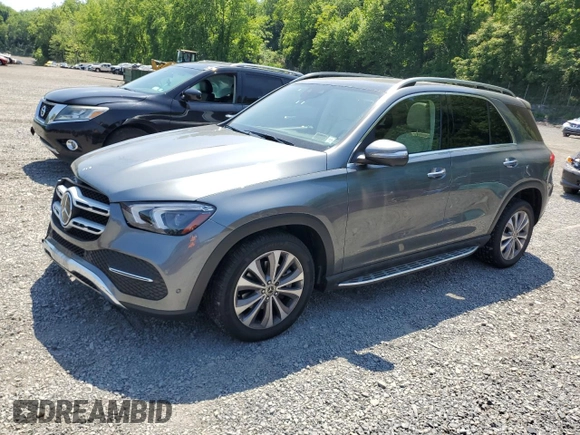 2022 Mercedes-Benz GLE 350 z VIN 4JGFB4KB6NA696127, wystawiony jako Copart lot #59398375 z przebiegiem 37 271 mil mil oraz Szkoda całkowita • Salvage title. Historia ofert i sprzedaży dostępna na DreamBid. Obrazek 1.