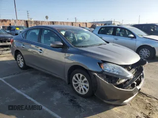 2019 Nissan Sentra S with VIN 3N1AB7AP5KY248825, listed as a Copart auction lot 46333375 with 38,312 mi miles and Salvage Title. Bid and sale history available at carsss.com. Image 4.