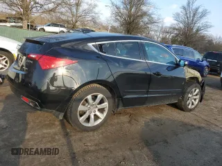 2012 Acura ZDX Tech Pkg with VIN 2HNYB1H43CH500609, listed as a Copart auction lot 42578895 with 171,081 mi miles and Salvage Title. Bid and sale history available at carsss.com. Image 3.