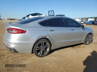 2019 Ford Fusion Titanium with VIN 3FA6P0D95KR105639, listed as a Copart auction lot 47495405 with 94,653 mi miles and Salvage Title. Bid and sale history available at carsss.com. Image 3.
