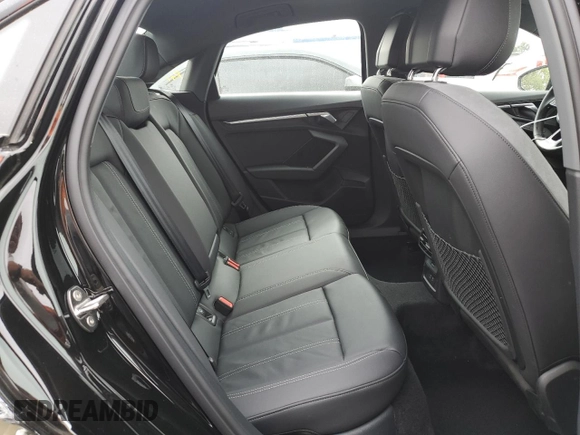 2022 Audi A3 Premium with VIN WAUAUDGY0NA094309, listed as a Copart auction lot 55580283 with 5,664 mi miles. Bid and sale history available at carsss.com. Image 10.