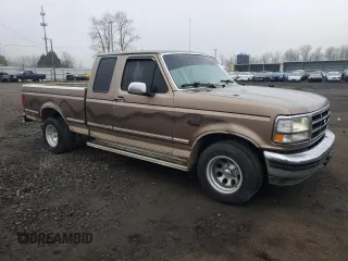1993 Ford F-150 with VIN 1FTEX15N8PKB33583, listed as a Copart auction lot 89365335 with 0 mi miles and Salvage Title. Bid and sale history available at carsss.com. Image 4.