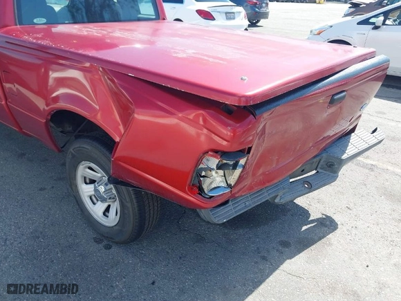 2005 Ford Ranger XL with VIN 1FTYR14U85PA06428, listed as a IAAI auction lot 41712486 with 125,067 mi miles. Bid and sale history available at carsss.com. Image 6.