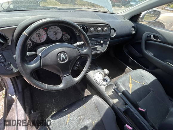 2004 Acura RSX with VIN JH4DC54874S003217, listed as a Copart auction lot 55529855 with 133,903 mi miles and Clean Title. Bid and sale history available at carsss.com. Image 9.