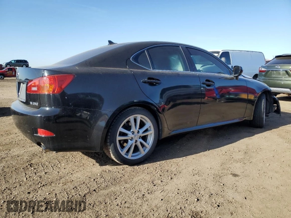 2008 Lexus IS 250 with VIN JTHBK262085065967, listed as a Copart auction lot 51869755 with 173,297 mi miles and Clean Title. Bid and sale history available at DreamBid. Image 3.