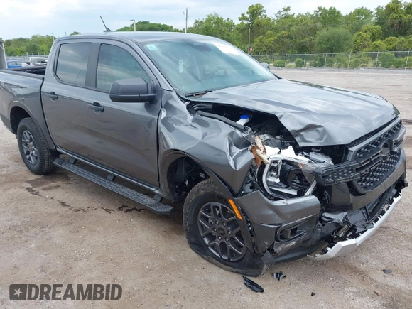 2024 Ford Ranger XLT with VIN 1FTER4HH7RLE66341, listed as a IAAI auction lot 42234334 with 326 mi miles and . Bid and sale history available at DreamBid. Image 1.