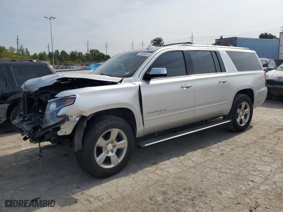 2020 Chevrolet Suburban Premier with VIN 1GNSKJKC0LR164243, listed as a Copart auction lot 70530624 with 0 mi miles and Salvage Title. Bid and sale history available at carsss.com. Image 1.