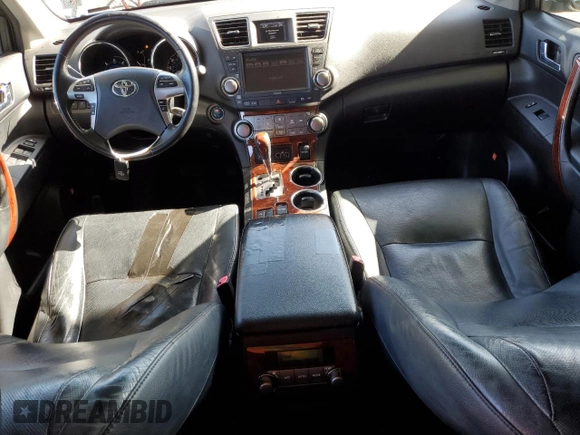 2011 Toyota Highlander Hybrid Limited with VIN JTEDC3EH8B2000873, listed as a Copart auction lot 49807445 with 179,016 mi miles and Clean Title. Bid and sale history available at carsss.com. Image 8.