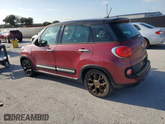 2016 FIAT 500L Trekking z VIN ZFBCFADH8GZ037307, wystawiony jako Copart lot #63747795 z przebiegiem 87 680 mil mil oraz Nie do naprawy • Non repairable. Historia ofert i sprzedaży dostępna na DreamBid. Obrazek 2.